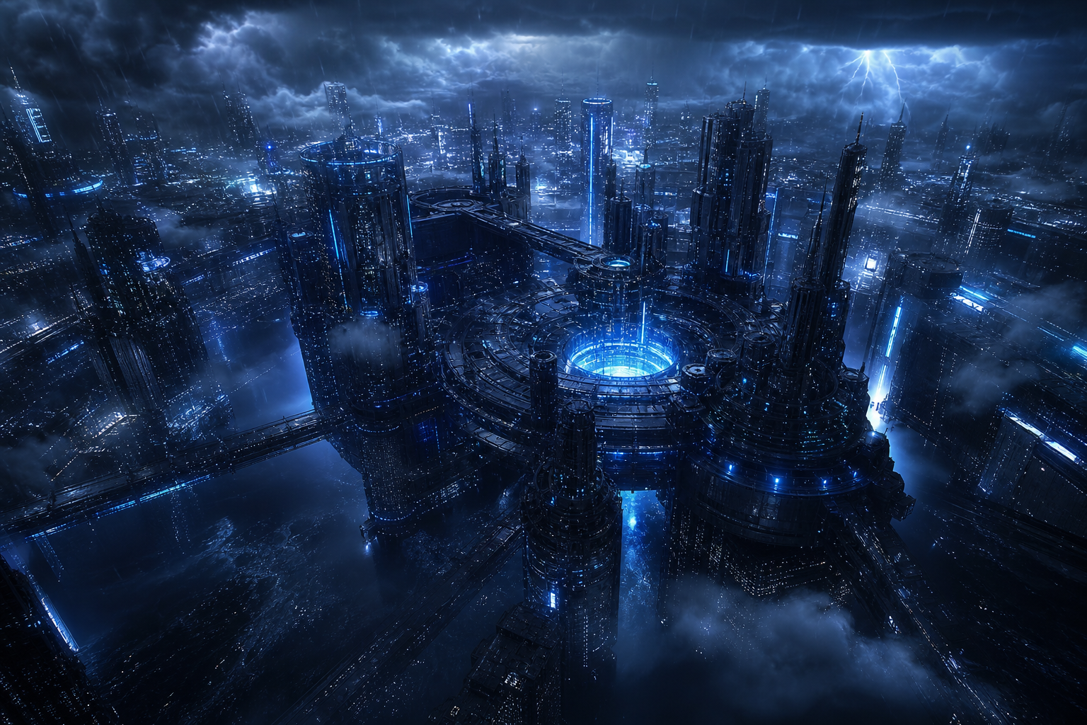 Adult Anime Cyberpunk Heroine With Neon Lights, Safe For Work, Fully Clothed Anime Wallpaper  21 4K