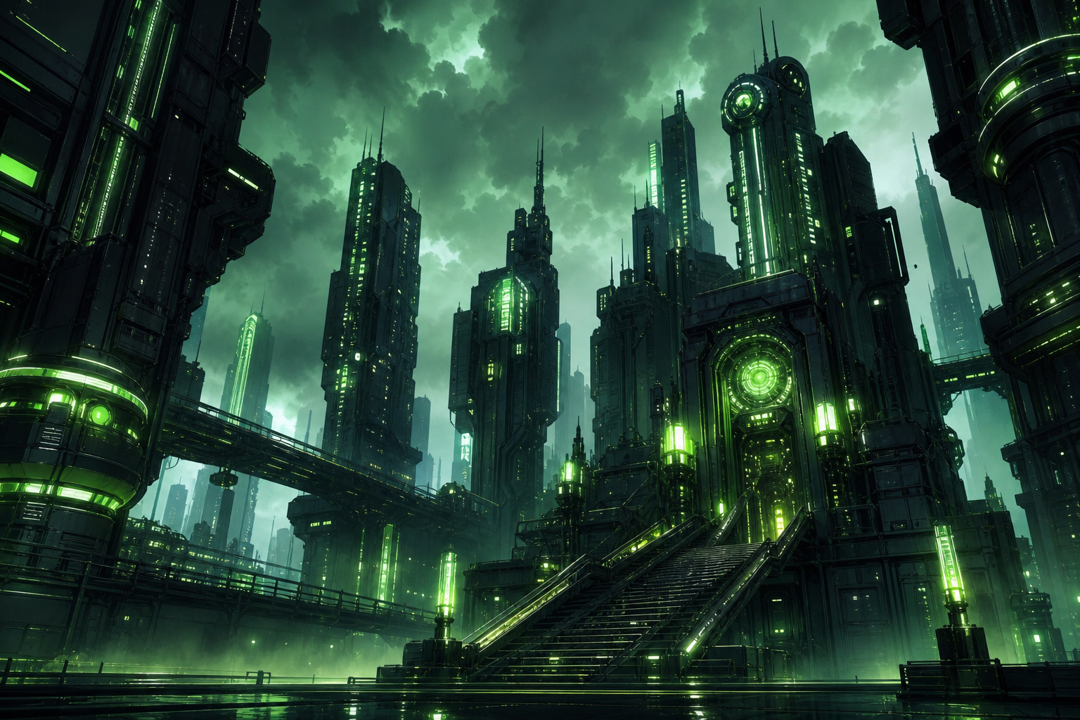 Adult Anime Cyberpunk Heroine With Neon Lights, Safe For Work, Fully Clothed Anime Wallpaper 5 4K 14 4K Anime Wallpaper