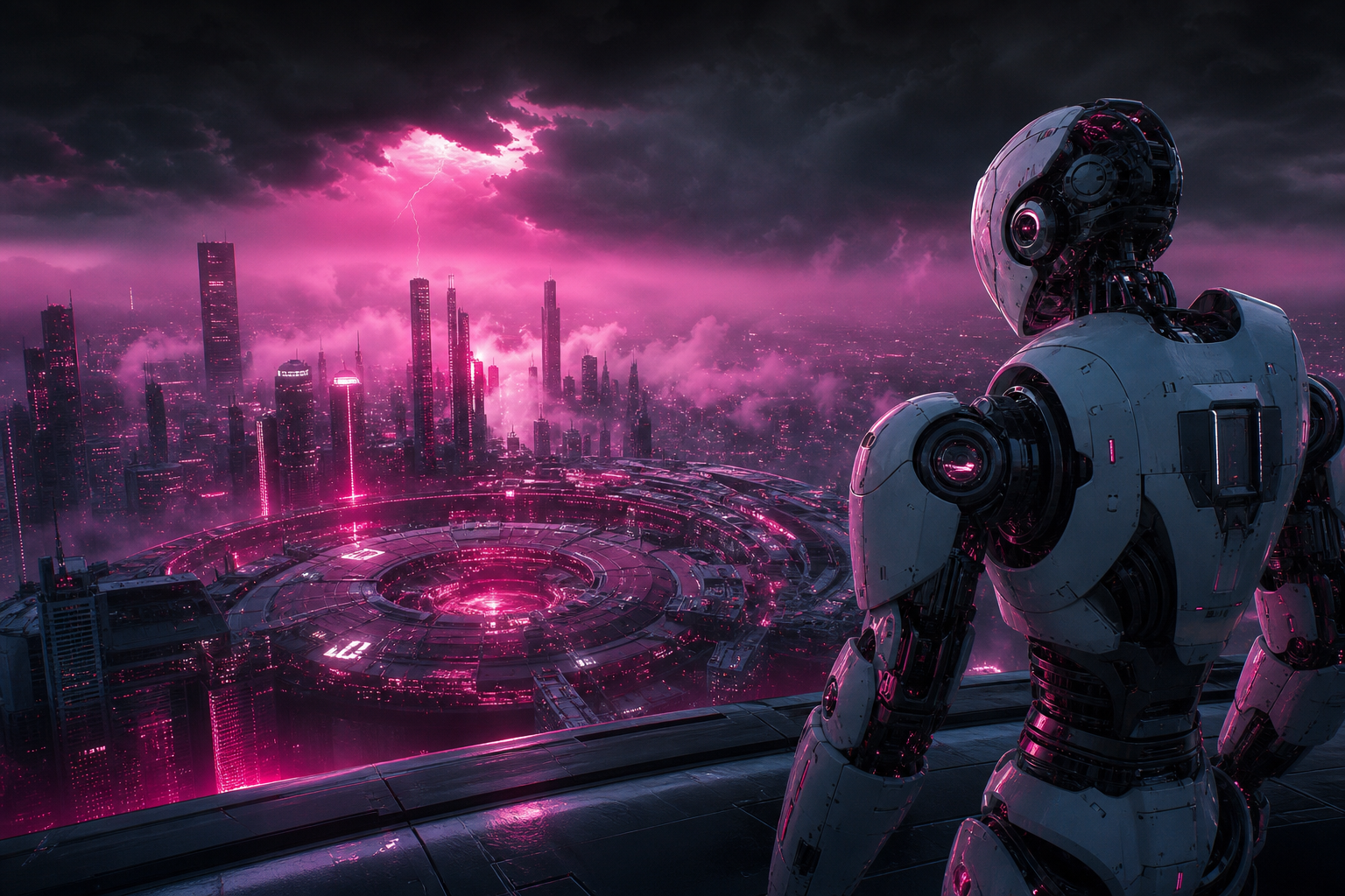 AI Robot Assistant In Modern Home Robots Wallpaper  8 4K