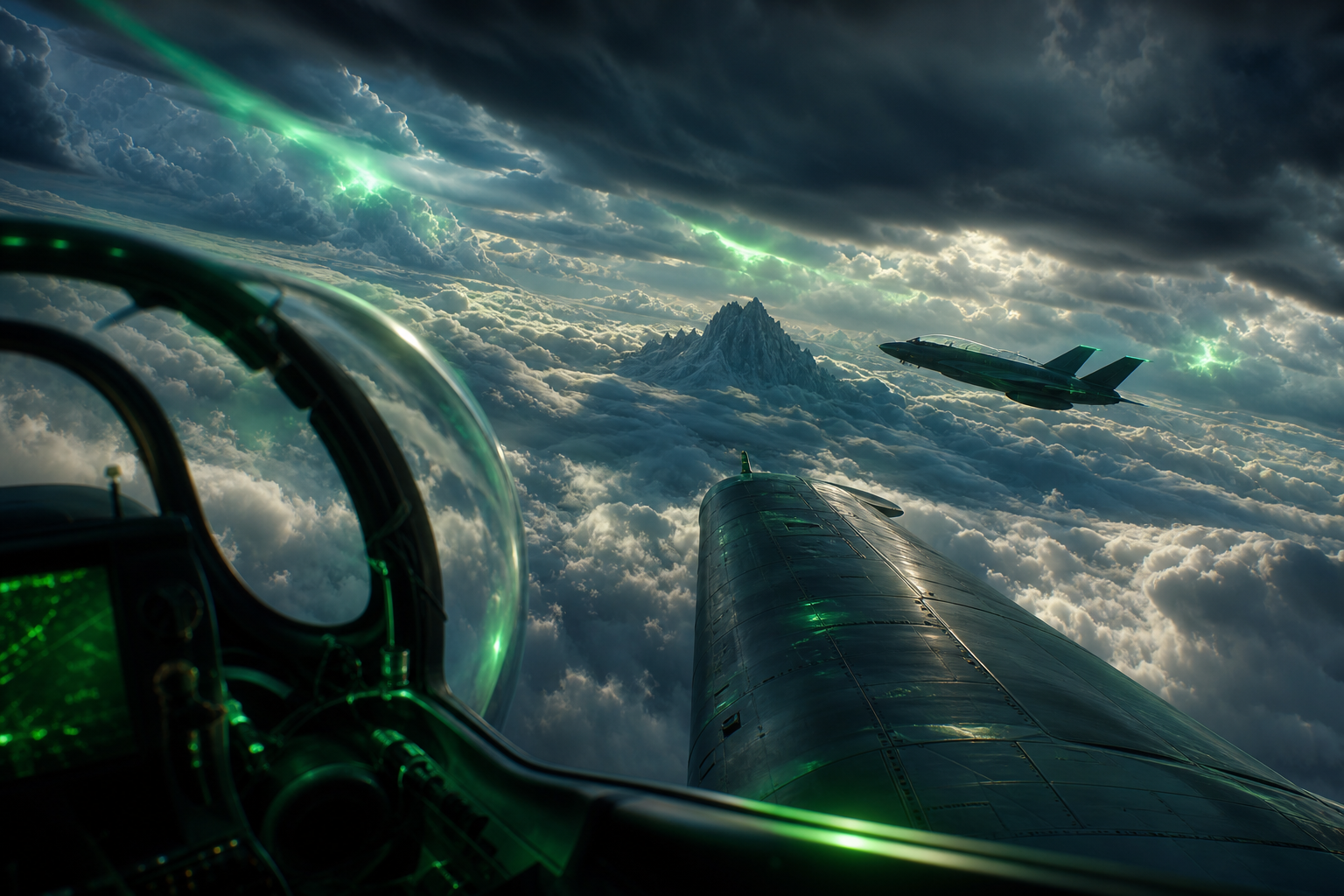 Airplane Cockpit View Above Clouds Airplanes Wallpaper  6 4K