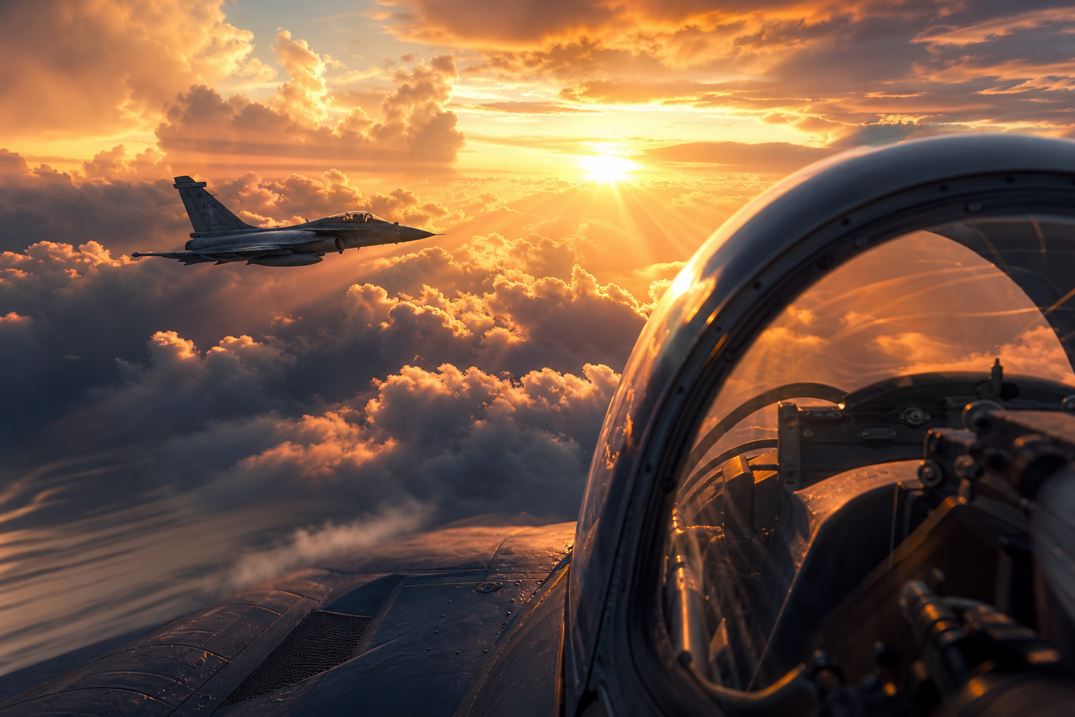 Airplane Cockpit View Above Clouds Airplanes Wallpaper  6 4K