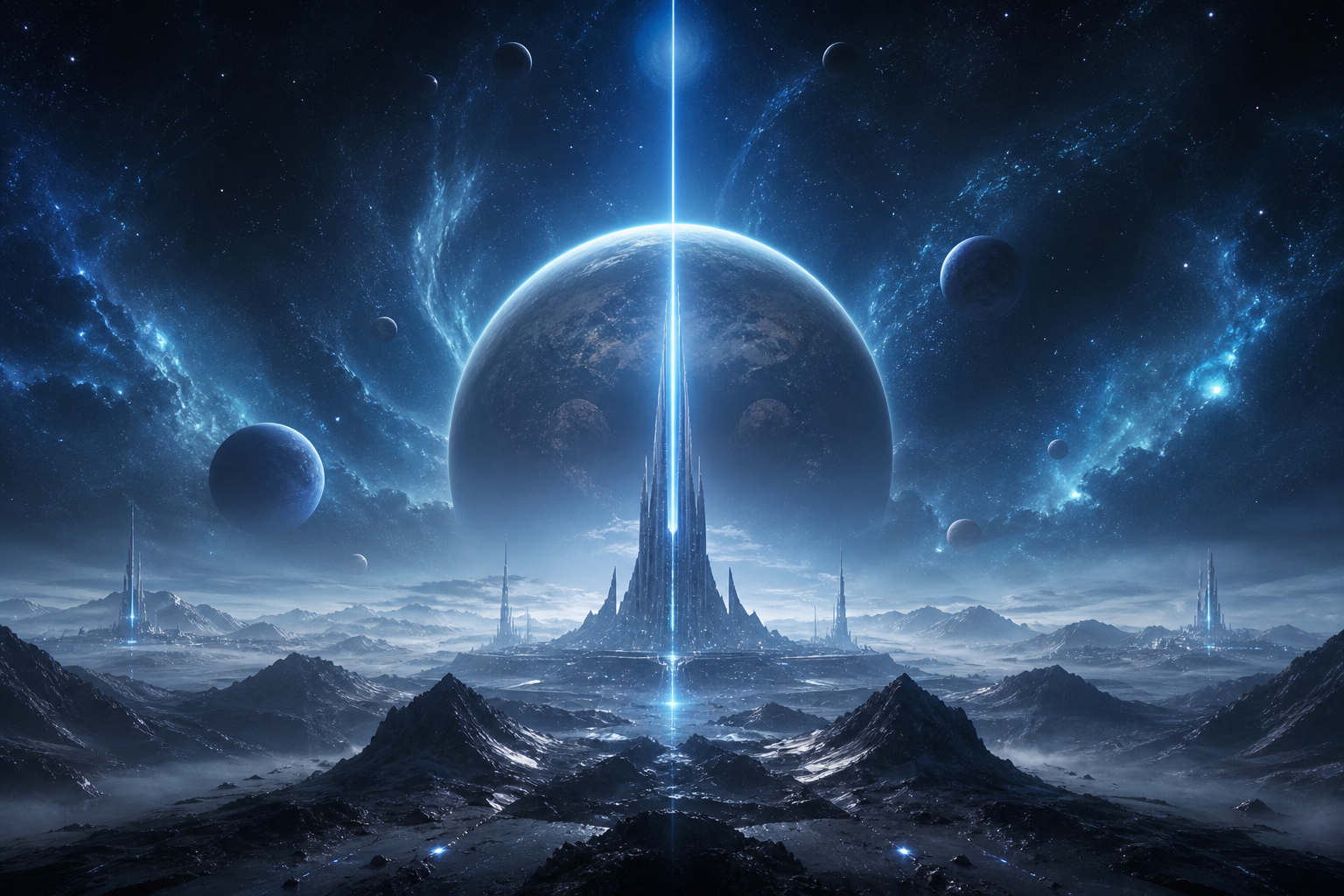 Alien Planet Landscape Space Wallpaper  7 4K