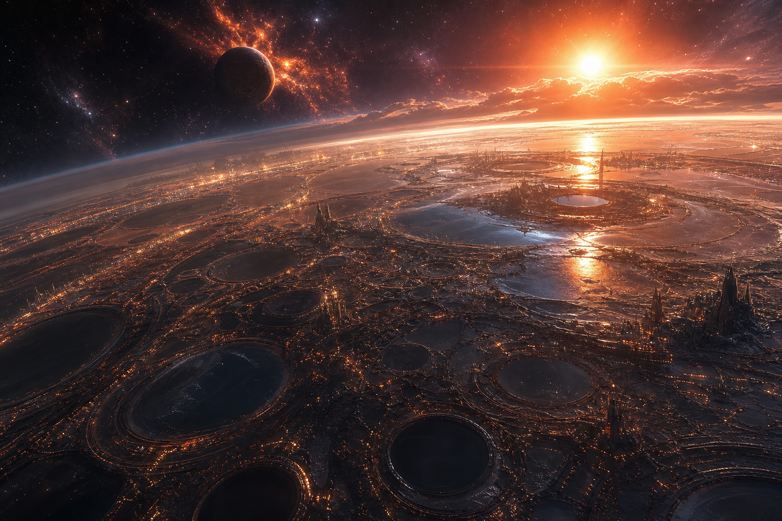 Alien Planet Landscape Space Wallpaper  7 4K