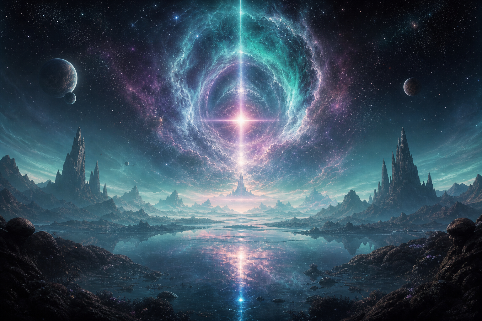 Alien Planet Landscape Space Wallpaper  7 4K