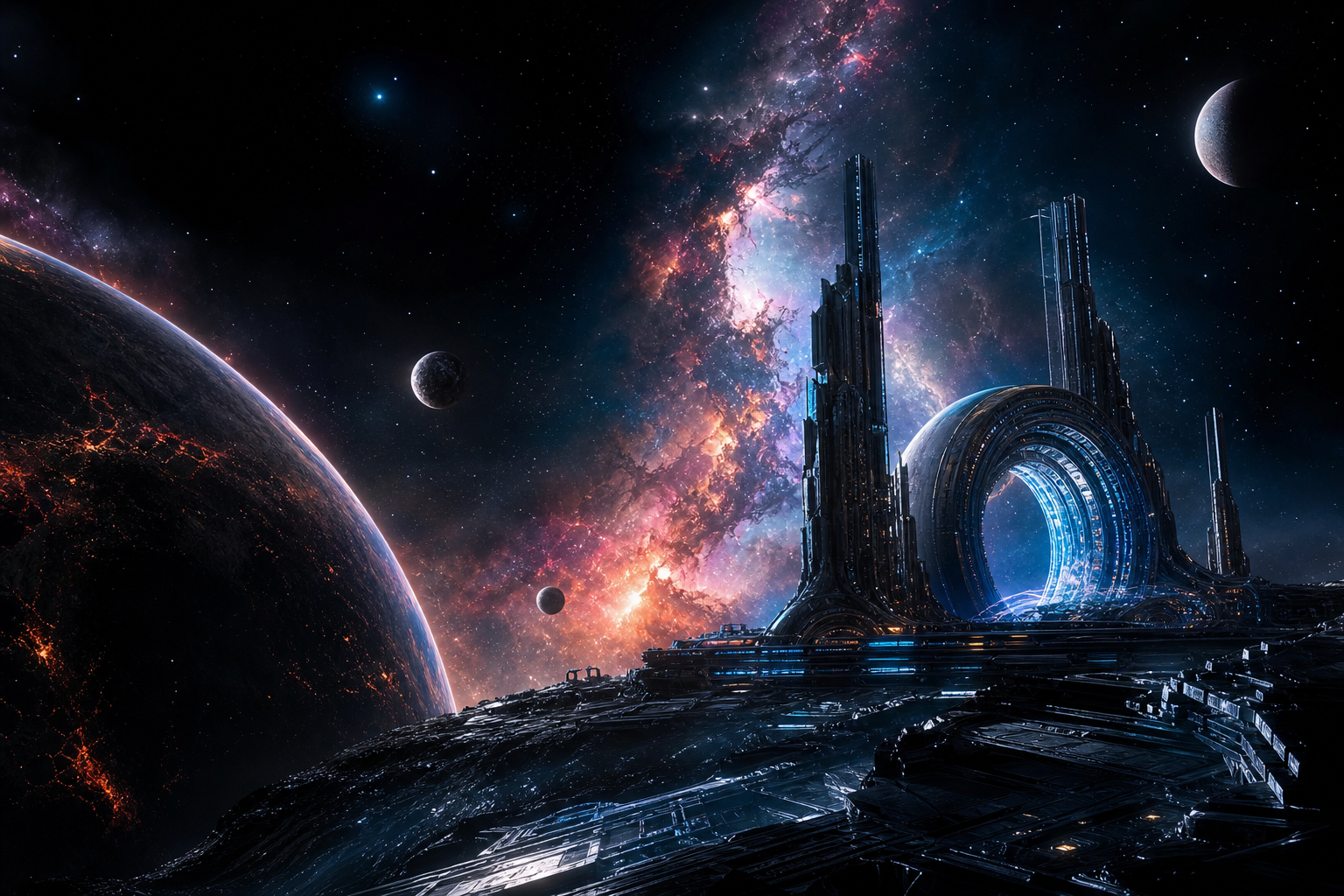 Alien Planet Landscape Space Wallpaper  7 4K