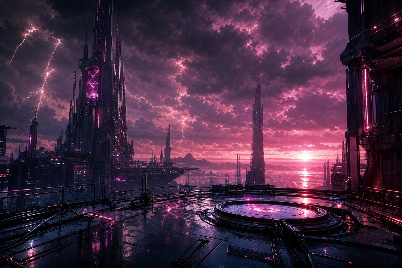 Anime City Rooftop Sunset Scene, Safe For Work, No Minors Anime Wallpaper 14 4K 11 4K Anime Wallpaper