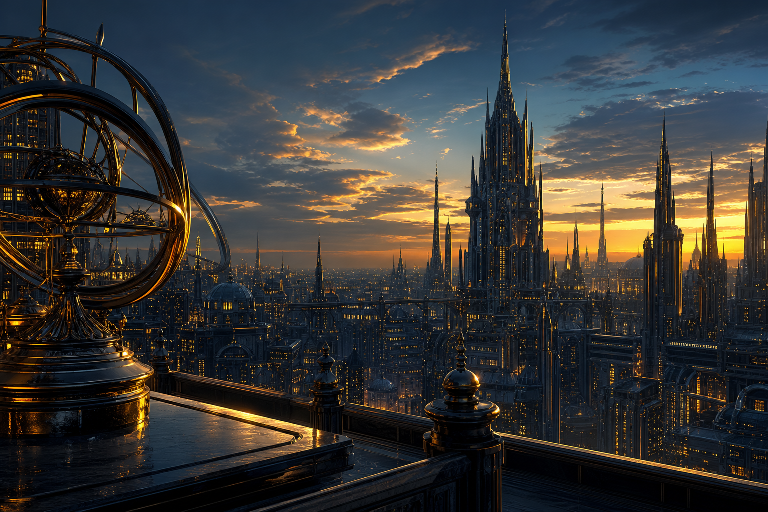 Anime City Rooftop Sunset Scene, Safe For Work, No Minors Anime Wallpaper  14 4K