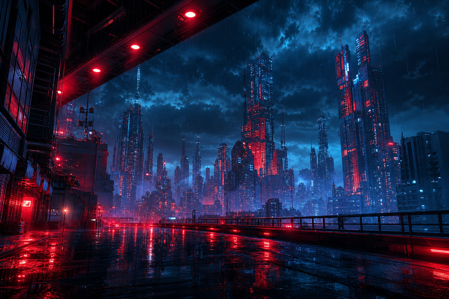 Anime City Street In Rain At Night Anime Wallpaper 11 4K 14 4K Anime Wallpaper