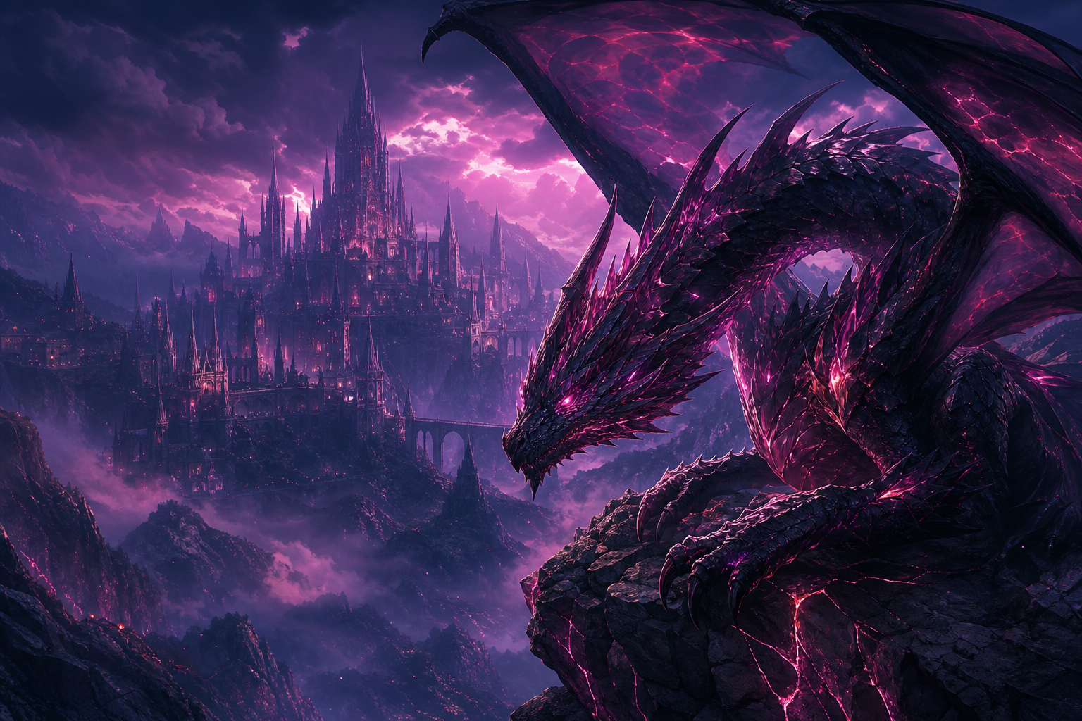 Anime Dragon Flying Over Valley Anime Wallpaper 15 4K 13 4K Anime Wallpaper