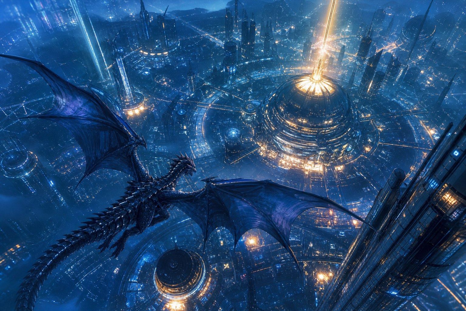 Anime Dragon Flying Over Valley Anime Wallpaper  7 4K