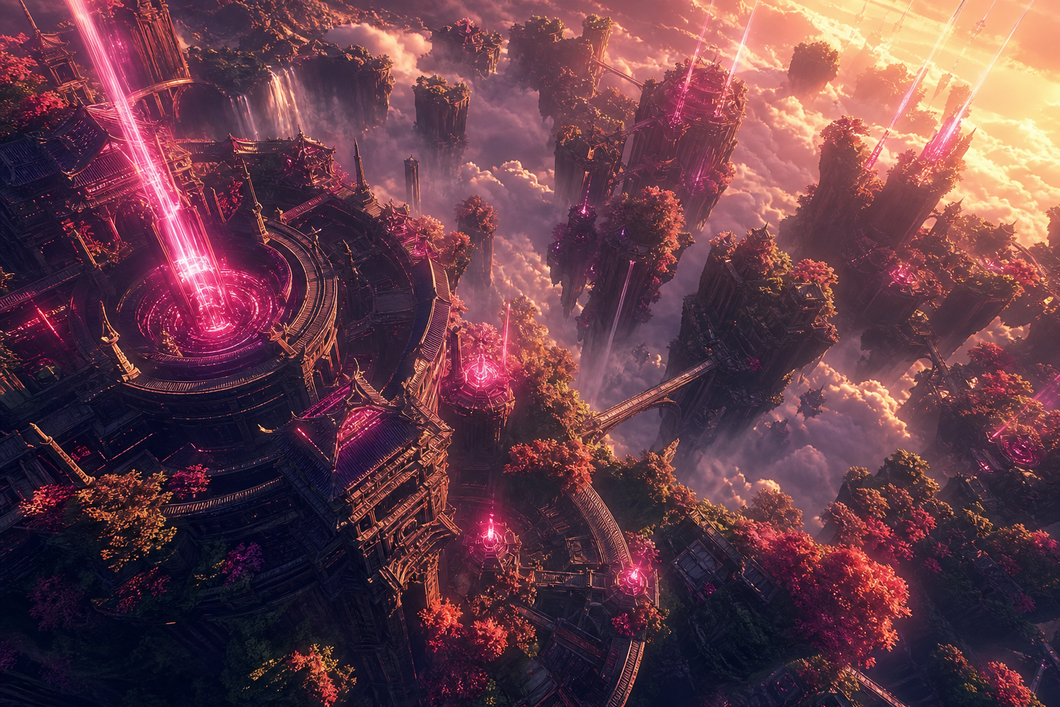 Anime Samurai On Mountain At Sunset Anime Wallpaper  2 4K