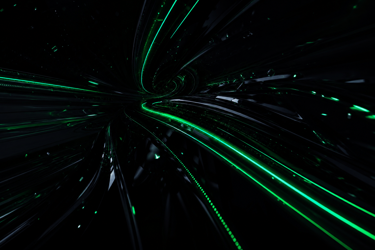 Black Amoled Neon Abstract Lines Amoled Wallpaper  1 4K
