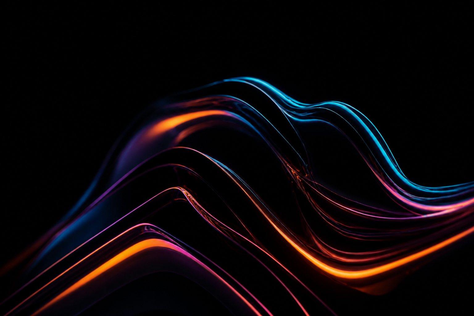 Black Amoled Neon Abstract Lines Amoled Wallpaper 1 4K 14 4K Amoled Wallpaper