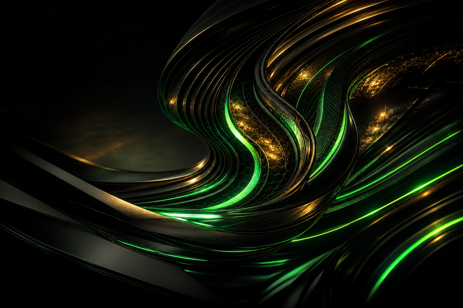 Black Amoled Neon Abstract Lines Amoled Wallpaper  9 4K