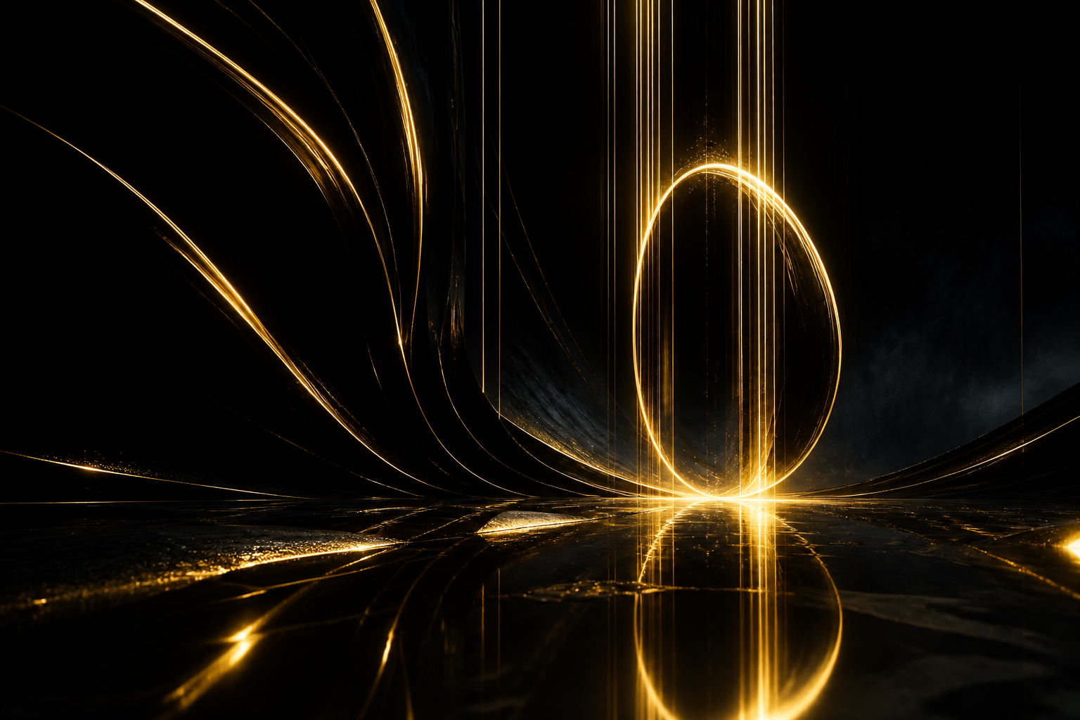 Black Amoled Neon Abstract Lines Amoled Wallpaper  9 4K