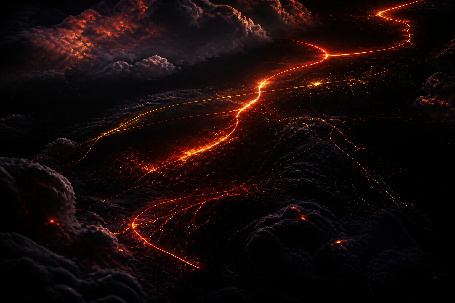 Black Amoled Neon Abstract Lines Amoled Wallpaper  9 4K