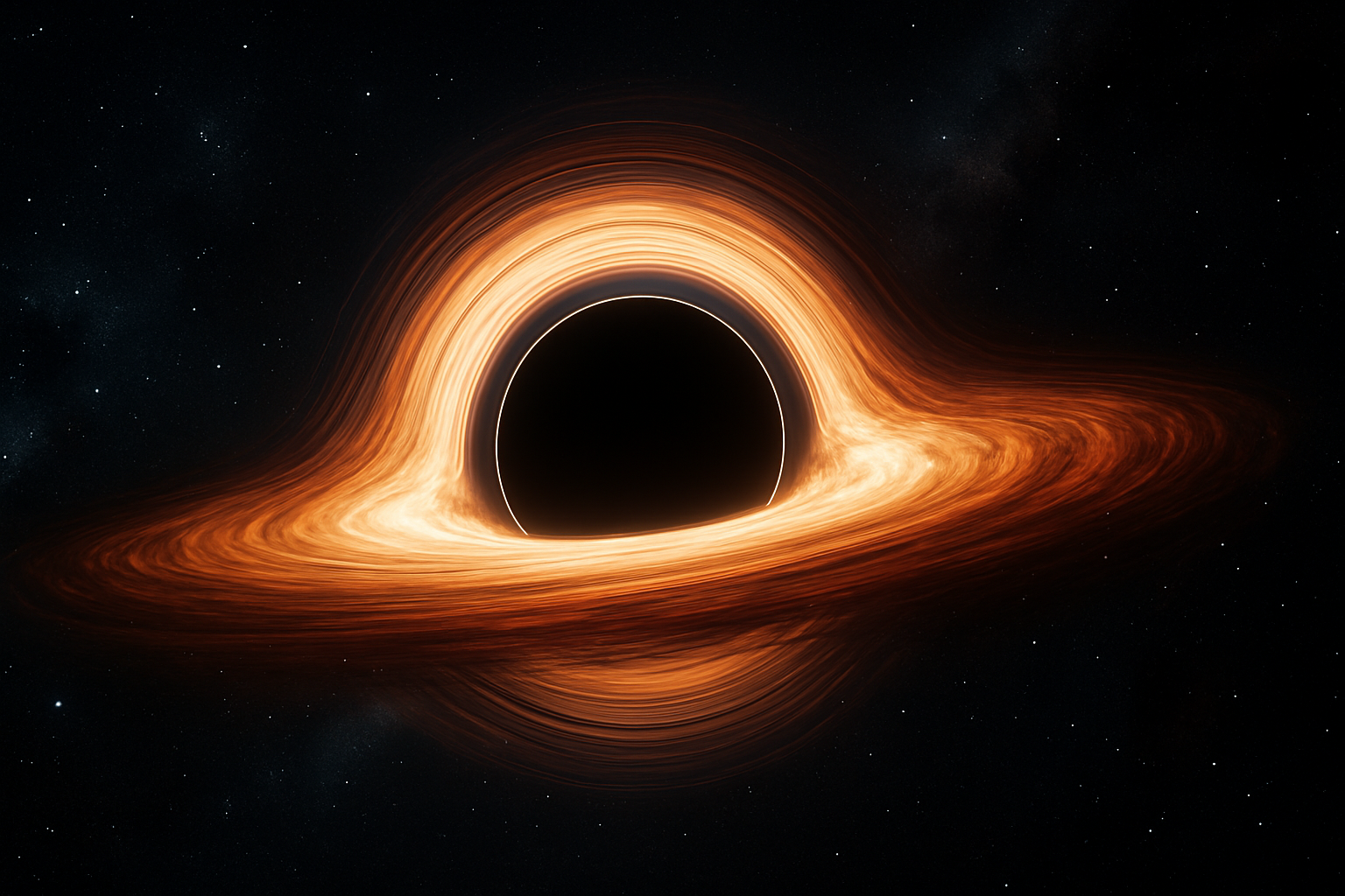 Black Hole Horizon Cinematic Space Wallpaper 3 4K 4K Space Wallpaper
