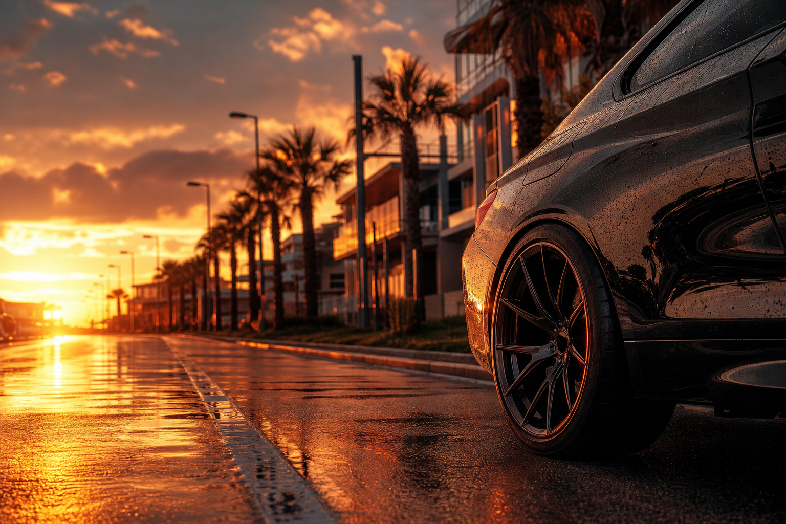 Bmw M Car Night Street Photography Cars Wallpaper  6 4K