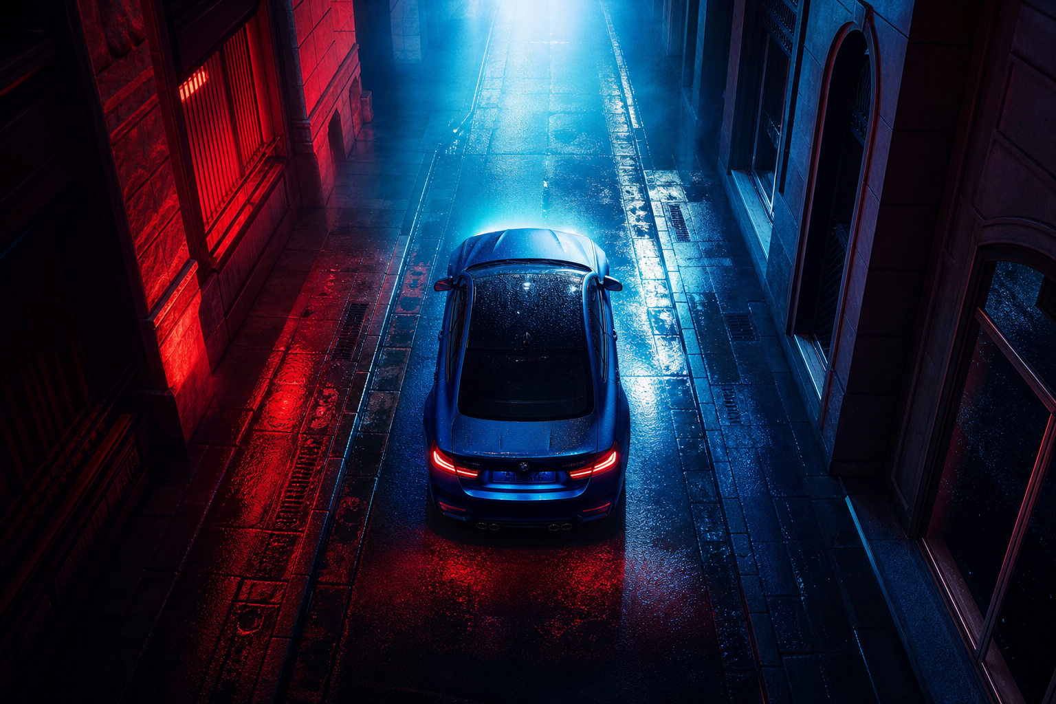 Bmw M Car Night Street Photography Cars Wallpaper  6 4K