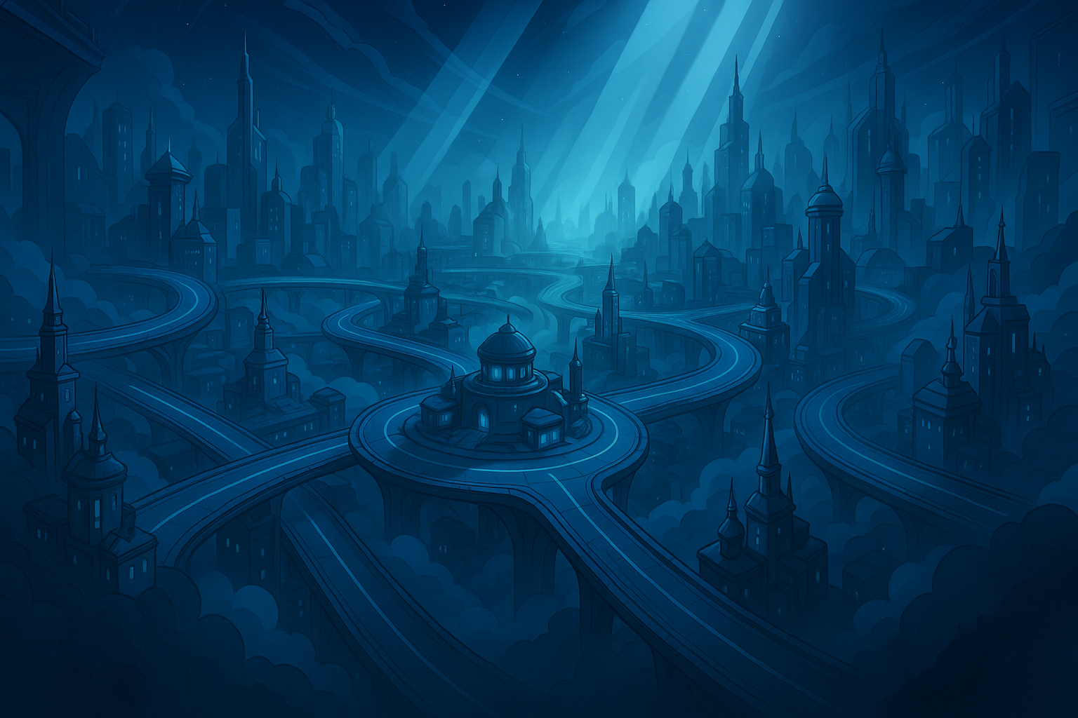 Cartoon Racing Car On Neon Track Cartoon Wallpaper 11 4K 4K Cartoon Wallpaper