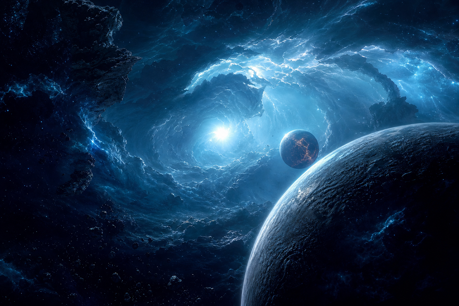 Cosmic Storm Nebula Space Wallpaper  8 4K