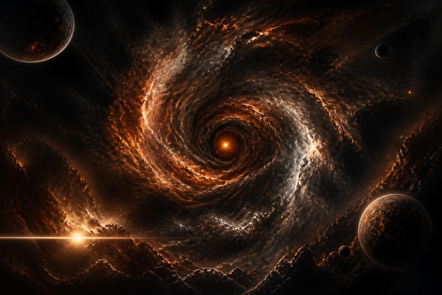 Cosmic Storm Nebula Space Wallpaper  8 4K