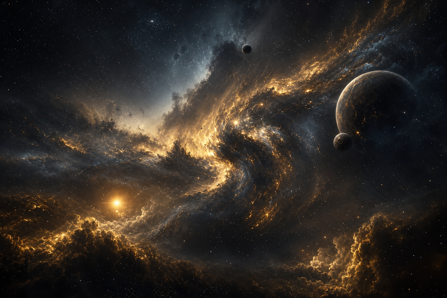 Cosmic Storm Nebula Space Wallpaper  8 4K