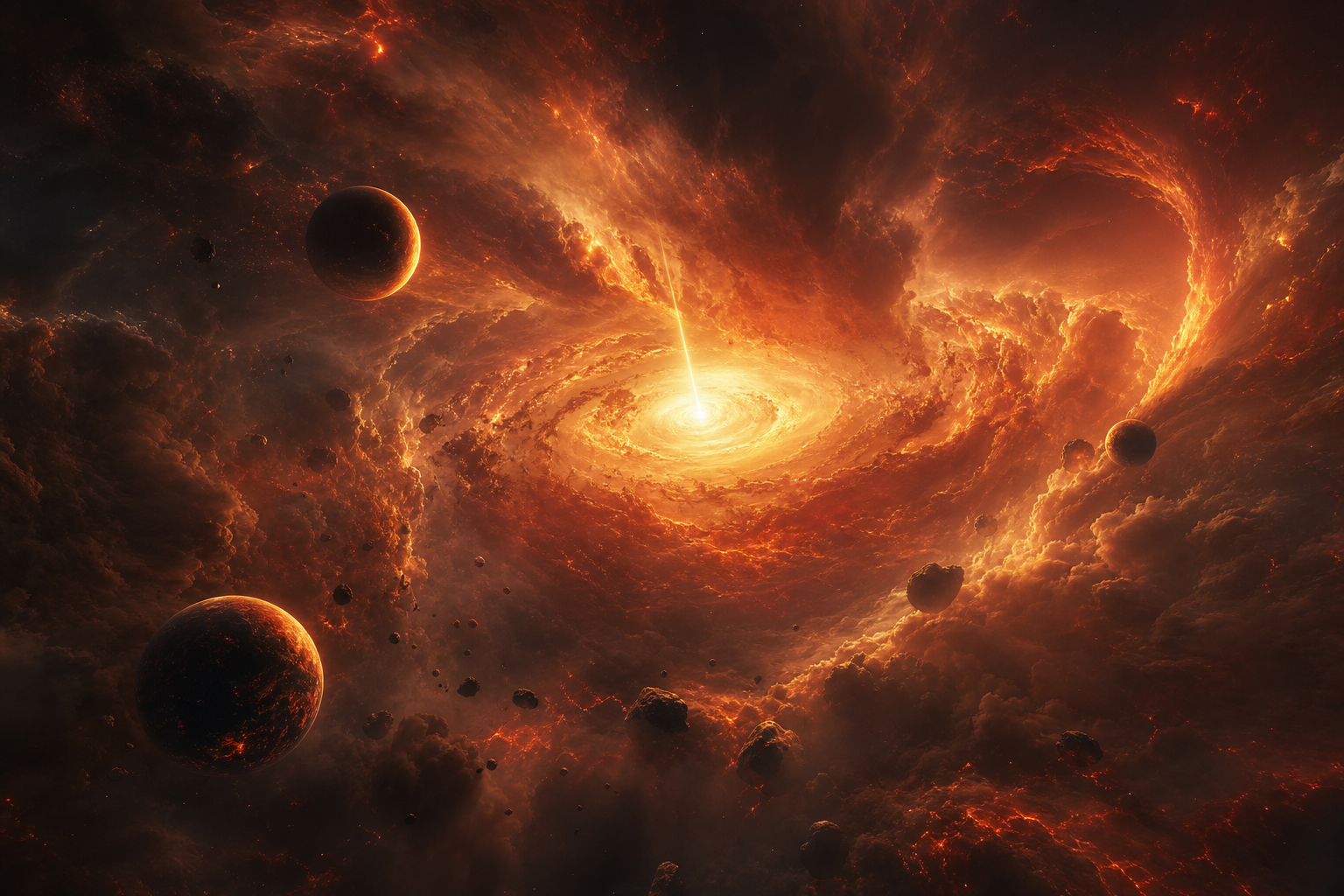 Cosmic Storm Nebula Space Wallpaper  8 4K