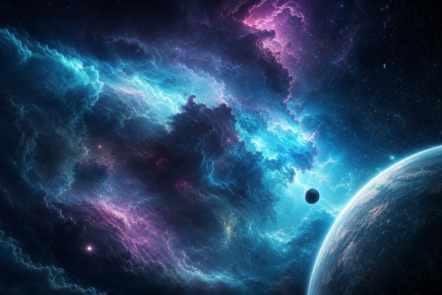 Cosmic Storm Nebula Space Wallpaper  8 4K