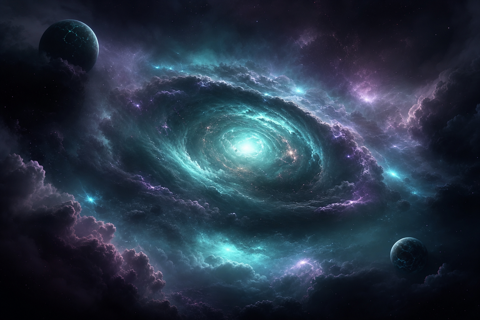 Cosmic Storm Nebula Space Wallpaper  8 4K