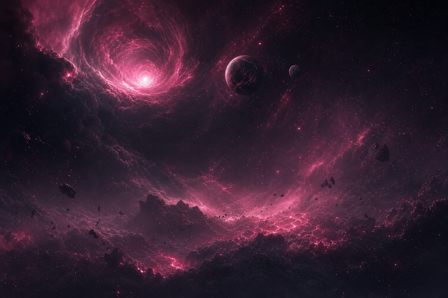 Cosmic Storm Nebula Space Wallpaper  8 4K