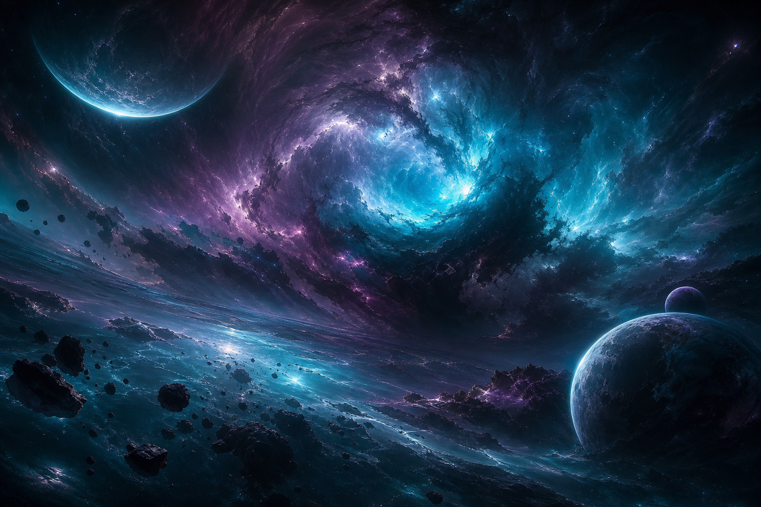 Cosmic Storm Nebula Space Wallpaper  8 4K