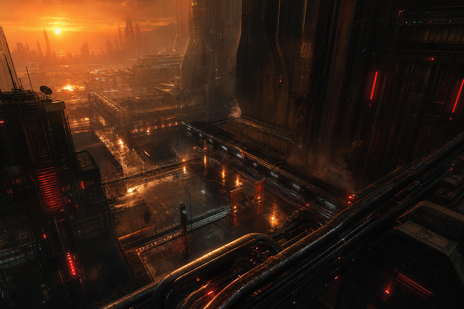 Cyberpunk Subway Station Cyberpunk Wallpaper  10 4K