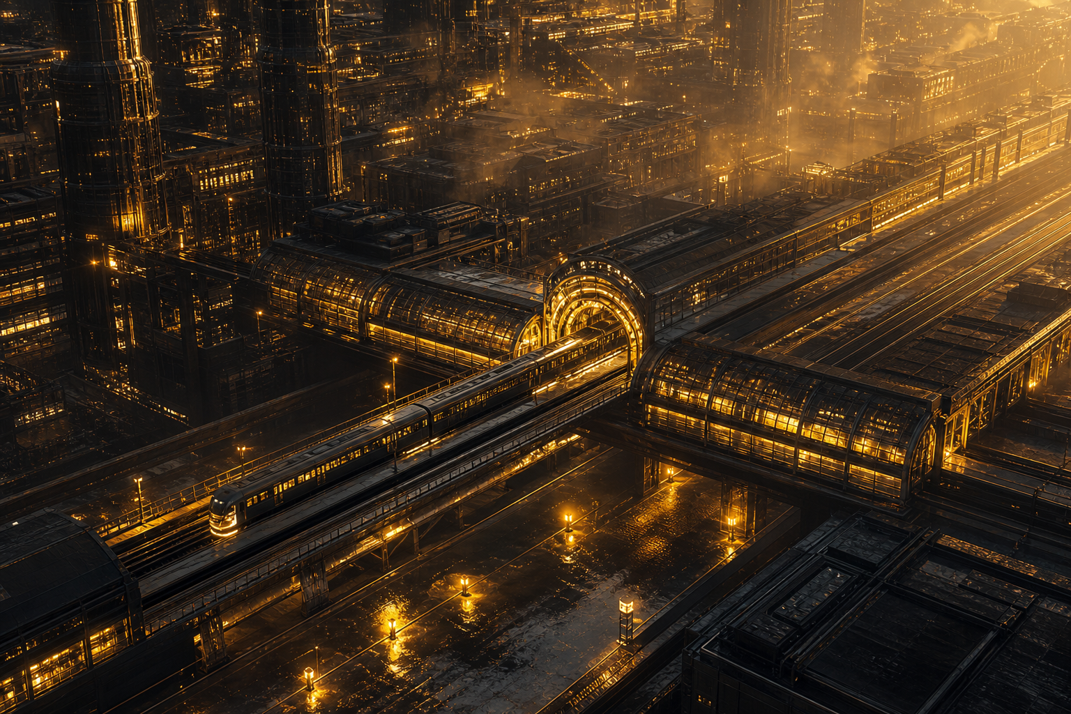 Cyberpunk Subway Station Cyberpunk Wallpaper  10 4K