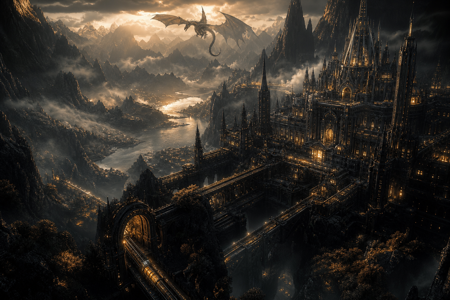 Cyberpunk Subway Station Fantasy Wallpaper  10 4K