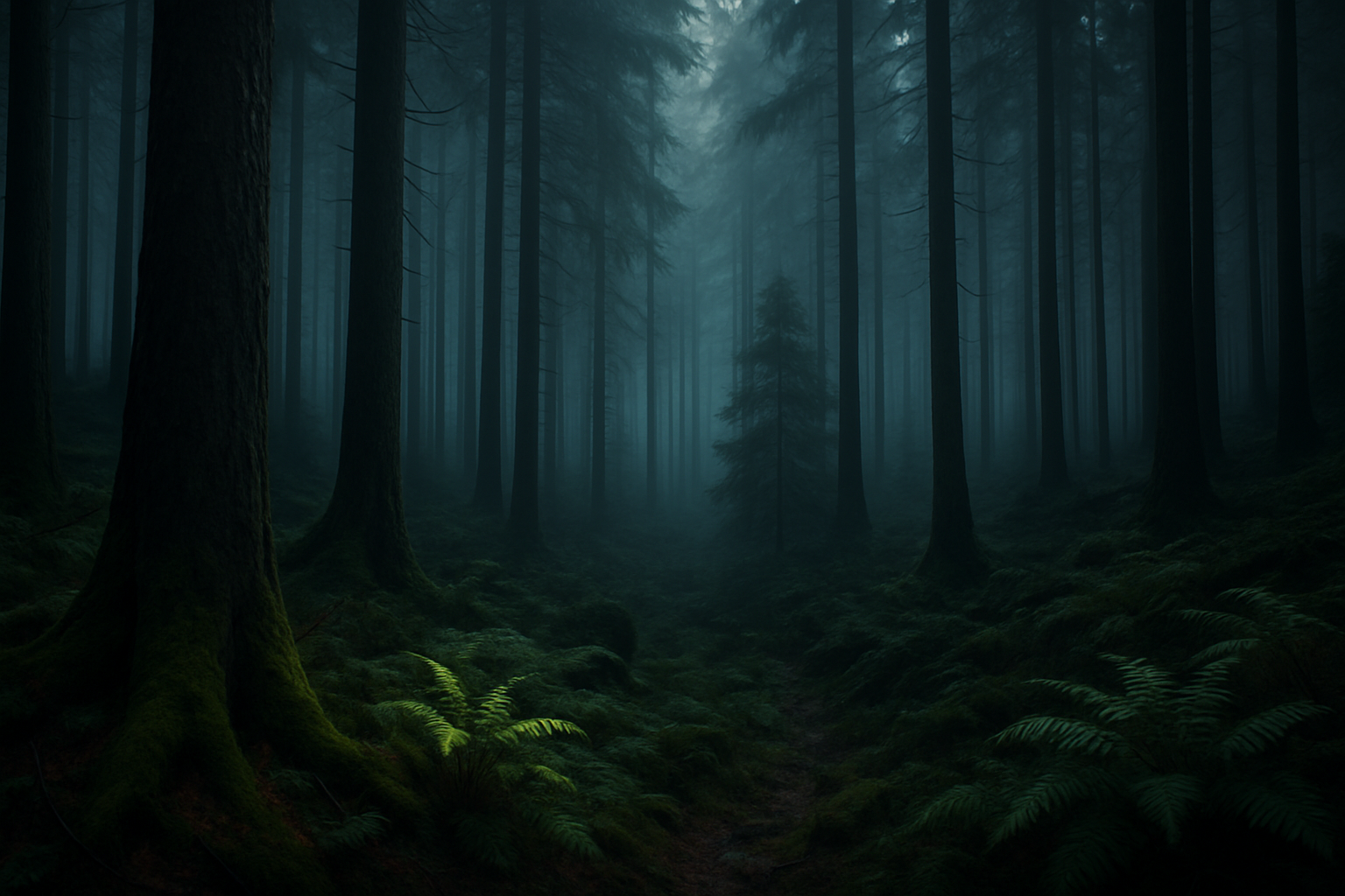 Dark Forest Fog Nature Wallpaper 2 4K 4K Nature Wallpaper