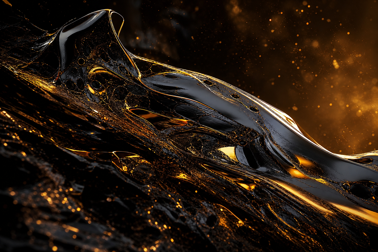 Dark Liquid Metal Abstract Amoled Wallpaper  5 4K