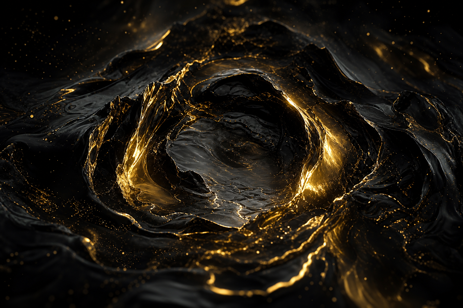 Dark Liquid Metal Abstract Amoled Wallpaper  5 4K