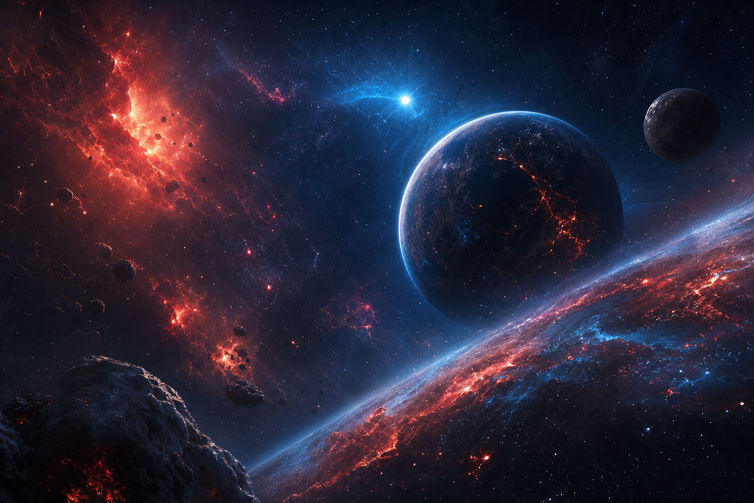 Deep Space Galaxy Nebula Space Wallpaper  1 4K