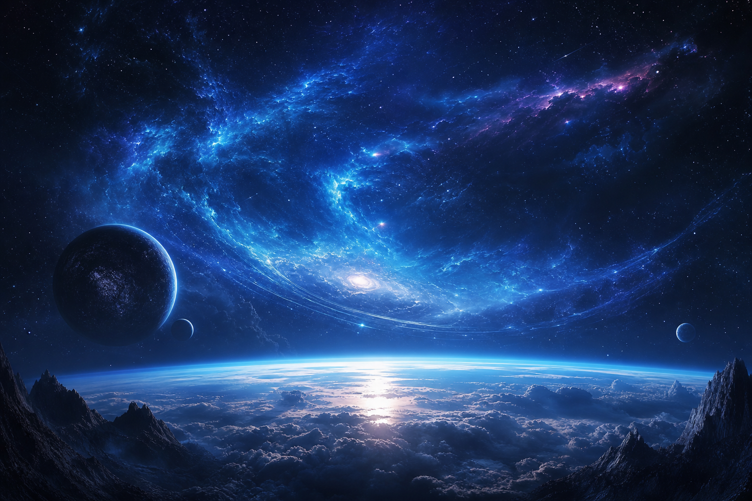 Deep Space Galaxy Nebula Space Wallpaper  1 4K