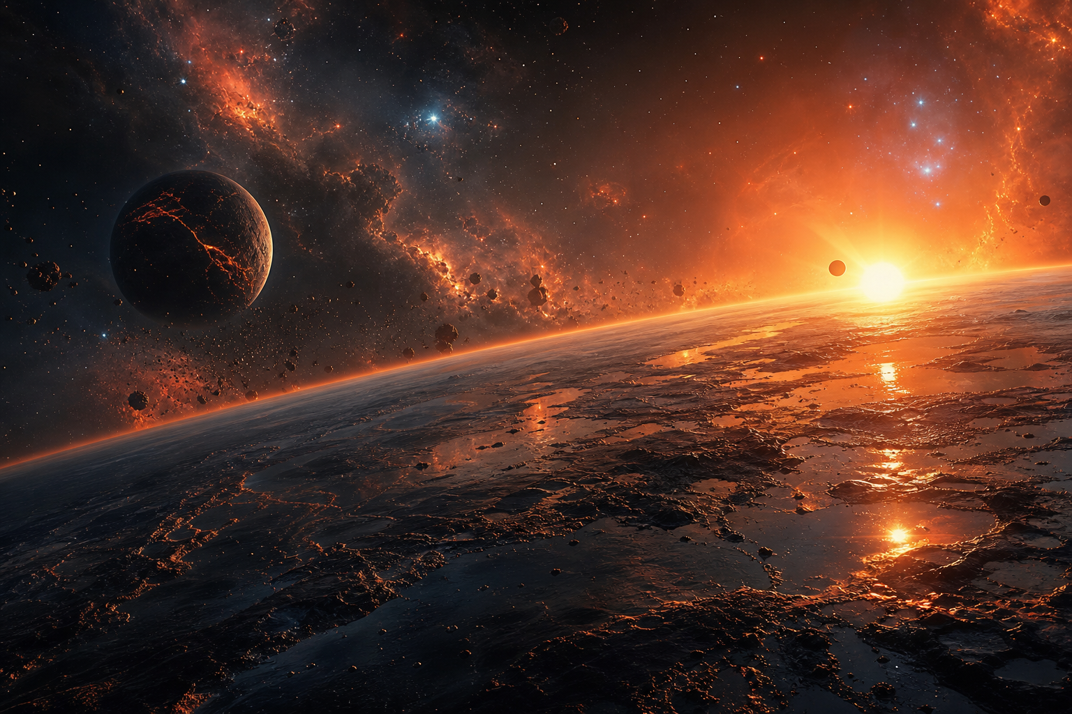 Deep Space Galaxy Nebula Space Wallpaper  1 4K