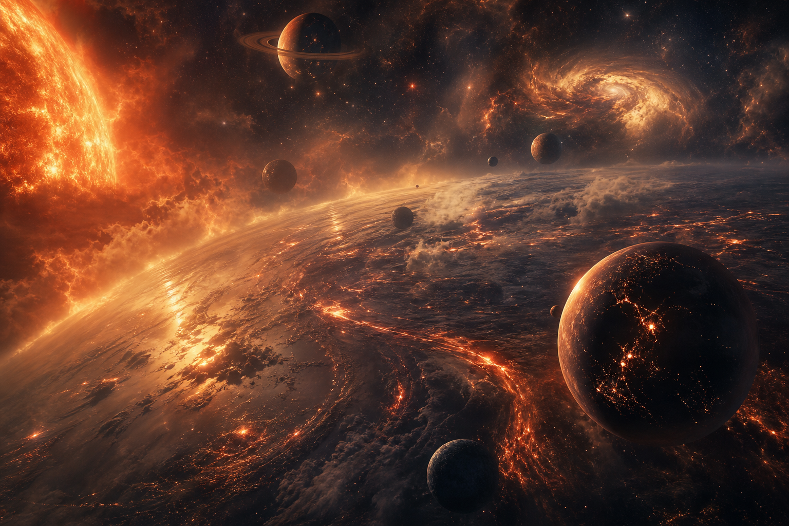 Deep Space Galaxy Nebula Space Wallpaper  1 4K