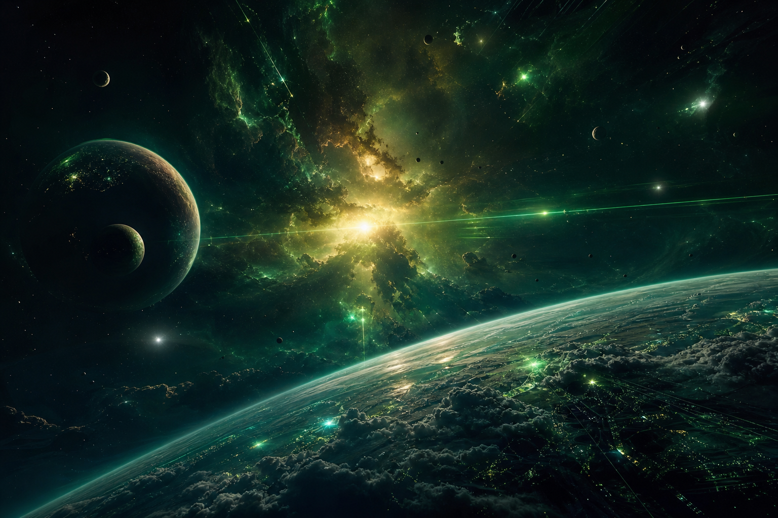 Deep Space Galaxy Nebula Space Wallpaper  1 4K