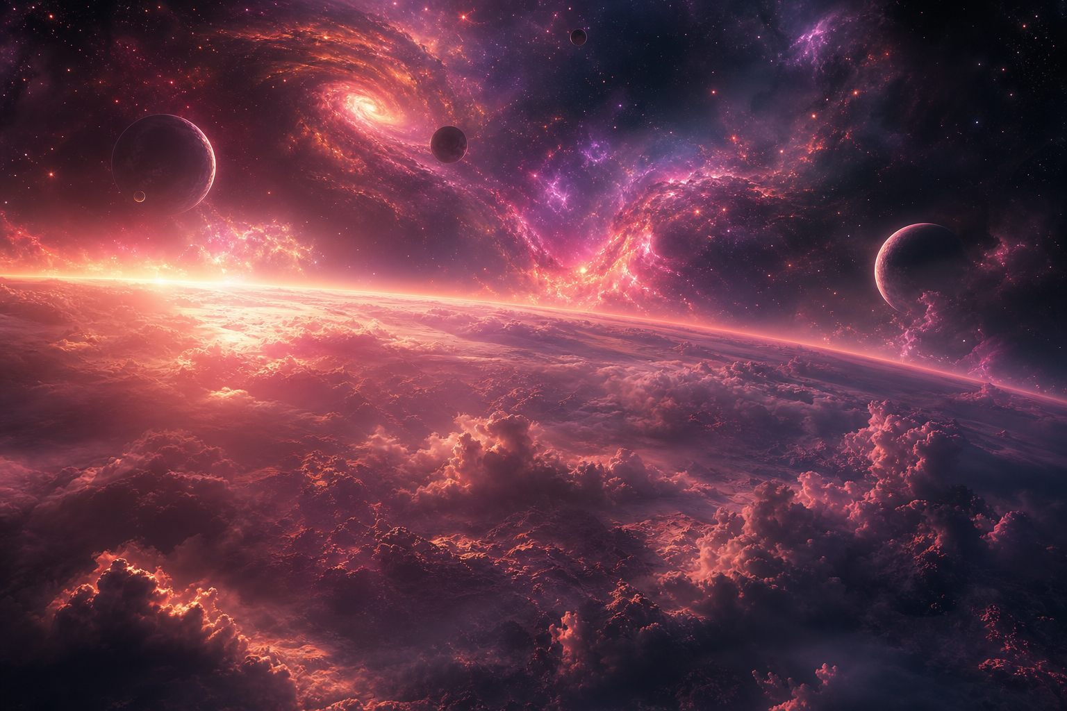 Deep Space Galaxy Nebula Space Wallpaper  1 4K