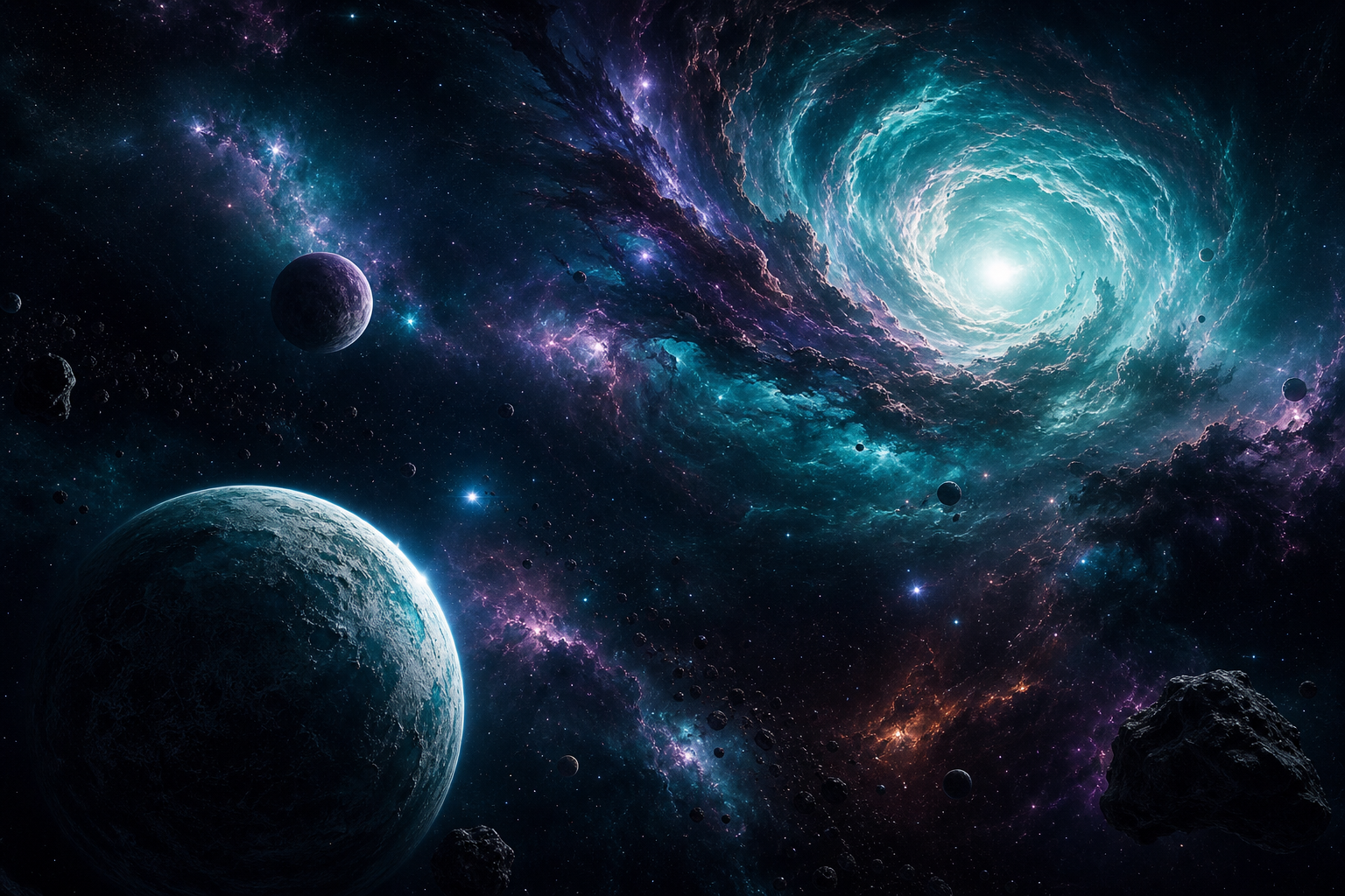 Deep Space Galaxy Nebula Space Wallpaper  1 4K