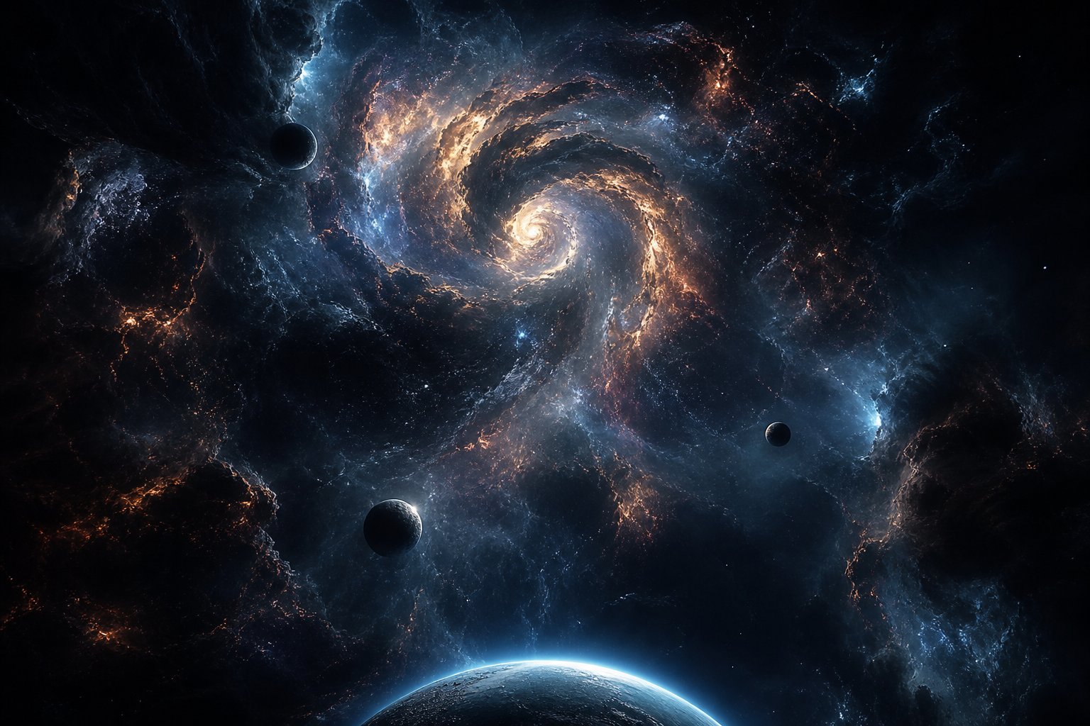 Deep Space Galaxy Nebula Space Wallpaper  1 4K