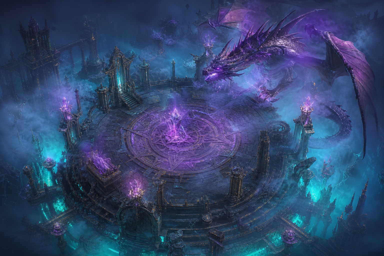 Fantasy Dragon Boss Battle Scene Gaming Wallpaper 5 4K 10 4K Gaming Wallpaper