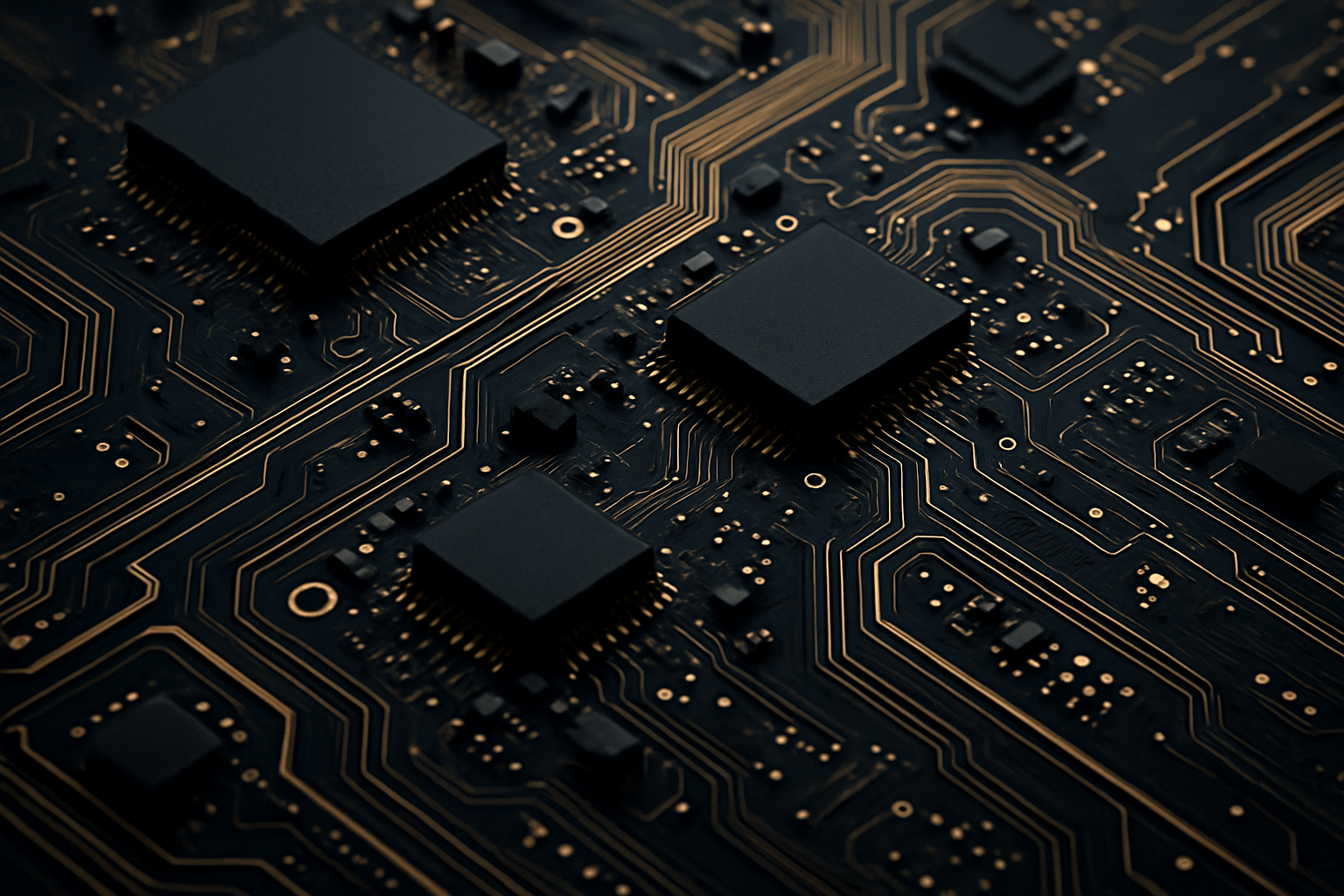Futuristic Circuit Board Macro Shot Electronics Wallpaper 1 4K 4K Electronics Wallpaper