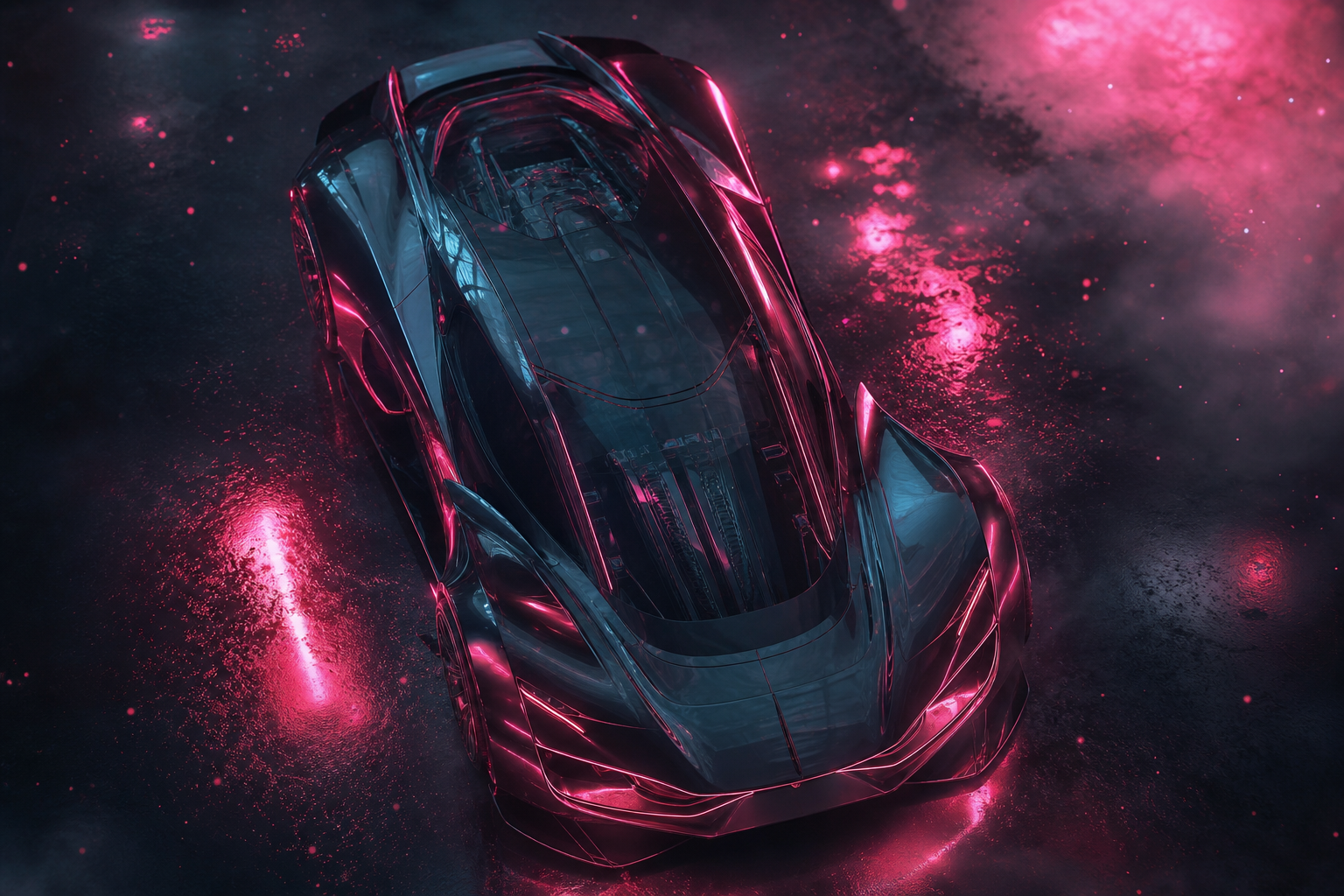 Futuristic Electric Hypercar Studio Shot Cars Wallpaper  5 4K