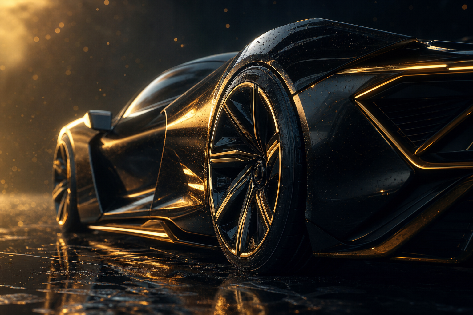 Futuristic Electric Hypercar Studio Shot Cars Wallpaper  5 4K